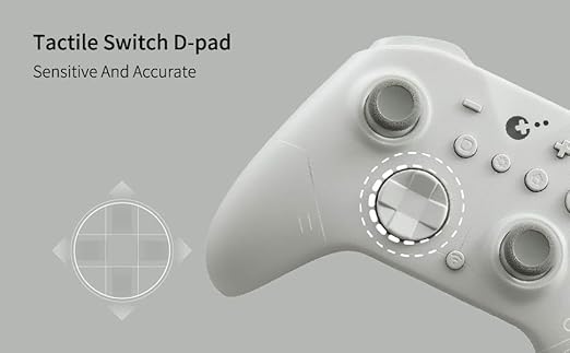 GuliKit ES Fastest Wireless Controller – Hall Anti-Drift&Anti-Snapback Joysticks - Image 8