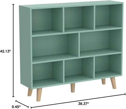IOTXY Wooden Open Shelf Bookcase - Image 11