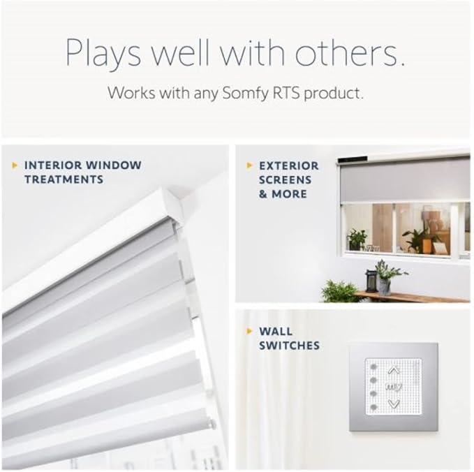 Somfy New 5 Channel Remote Control RTS Situo Home Automation Blinds and Shades - Image 2