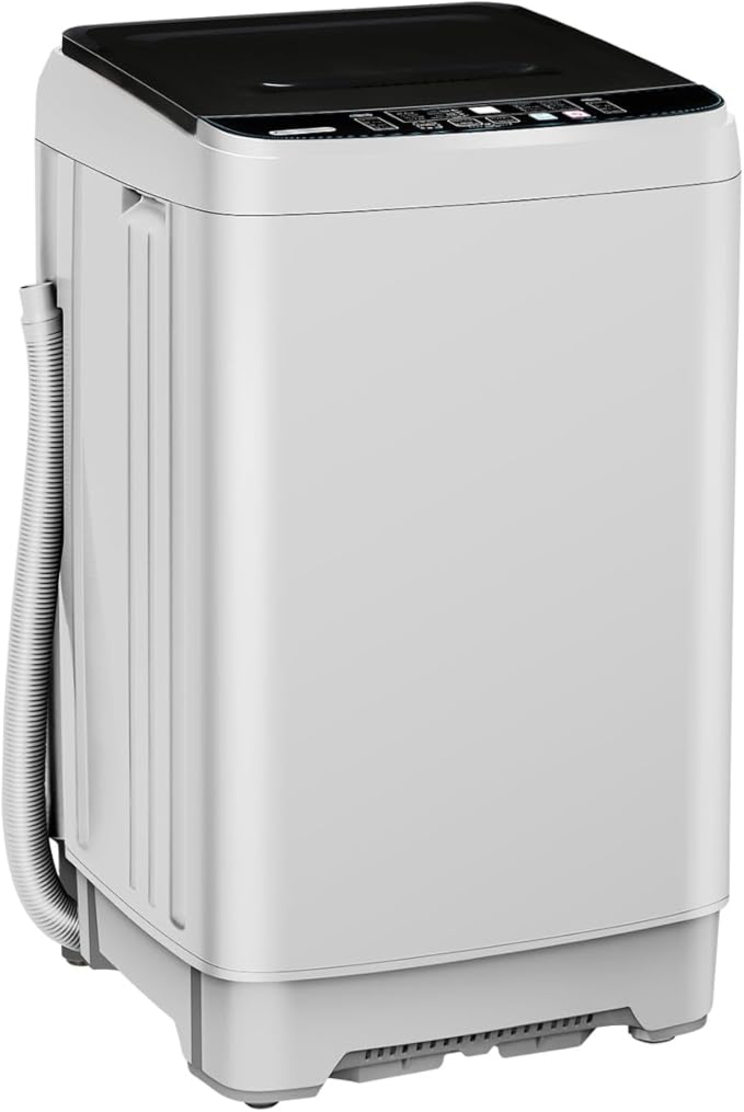 Anukis Fully Automatic Washing Machine, 13 lbs Capacity Clothes Washer and - Image 8