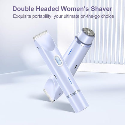 Bikini Trimmer for Women 2 in 1 Dual Head - Image 6