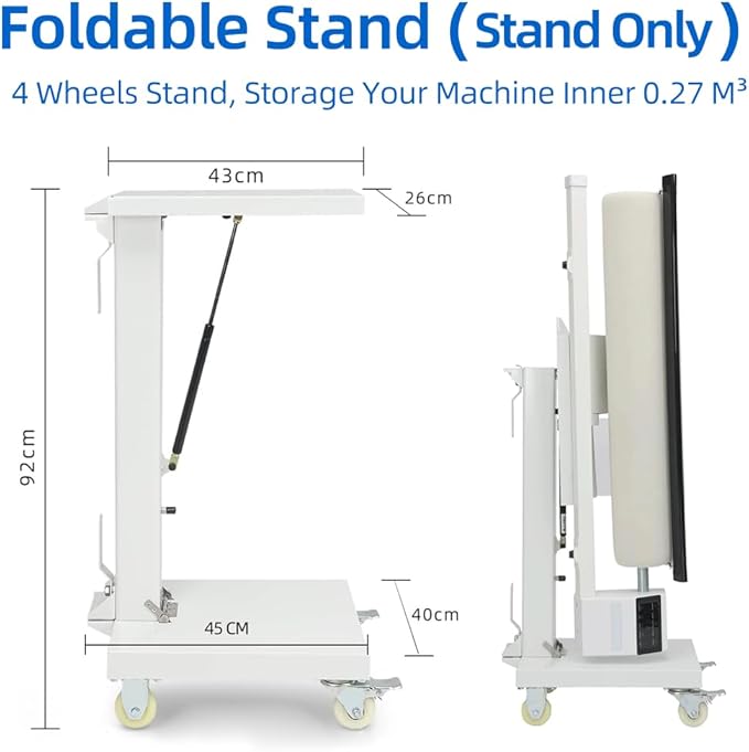 Stand for Rotary Steam Press, Easy Installation, Foldable Design - Image 10