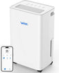 Dehumidifier for Basements, 2000 Sq. Ft., 30 Pints, Max 50 Pints 1.6L Tank by WHOY