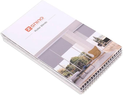 Zshine Motorized Window Blinds Fabric Samples of Blackout Light Filtering - Image 2