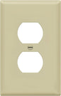 ENERLITES Duplex Receptacle Outlet Wall Plate, Midway Size 1-Gang 4.88" x 3.11" by Enerlites