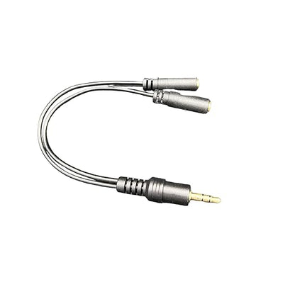 MasterStor Stereo Jack Splitter Cable3.5mm Male to 2 X Female Gold Plated - Image 4