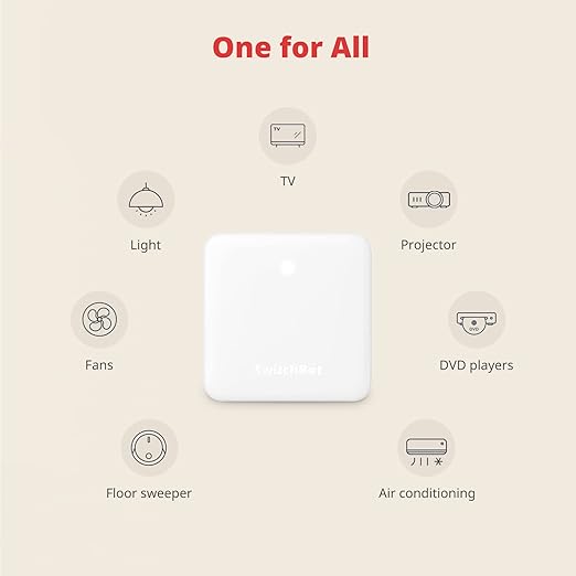 SwitchBot Bot White & Hub Mini Kit: Automate IR Devices & Physical Switches - Image 7