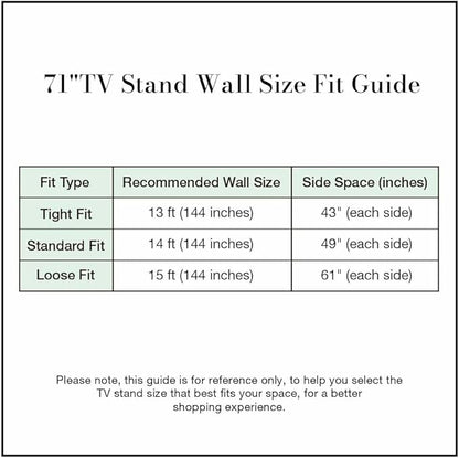 POVISON Sliding Tambour Door TV Stand - Image 7