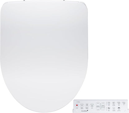 SmartBidet® SB-1200 Luxury Advanced Electric Smart Bidet Round White Toilet Seat by SmartBidet