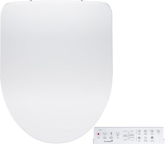 SmartBidet® SB-1200 Luxury Advanced Electric Smart Bidet Round White Toilet Seat by SmartBidet