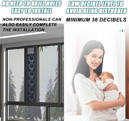 Adjustable Door & Window Fan - Image 6