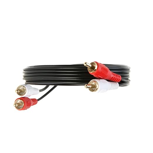 WireZee 2RCA to 2RCA Stereo Audio 10FT Cable - Image 4