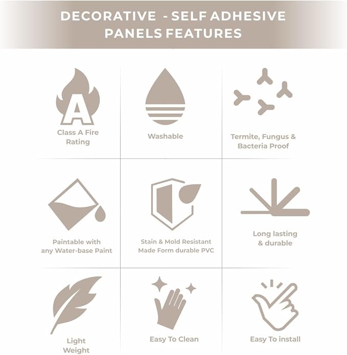 From Plain To Beautiful In Hours 9002 Arc Swell PVC 12 in x 12 in Peel and - Image 6