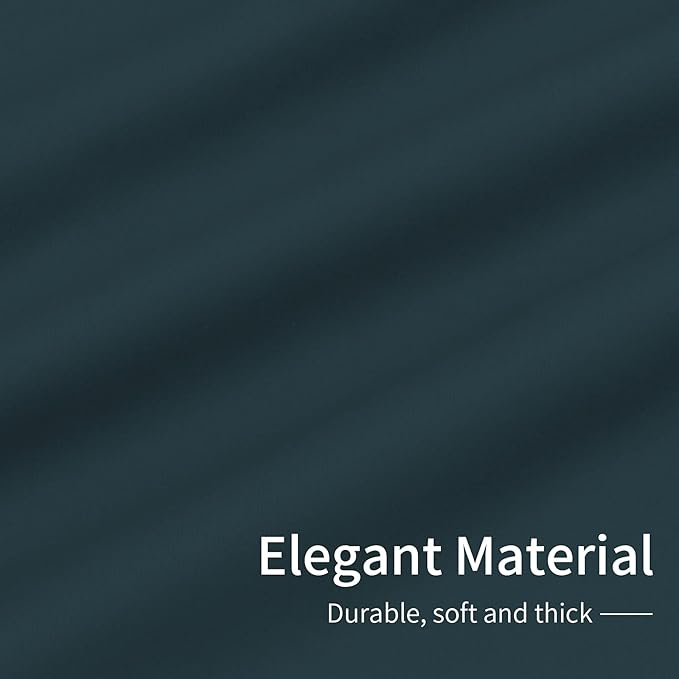 Easy-Going Blackout Curtains for Bedroom, Solid Thermal Insulated Grommet and - Image 6