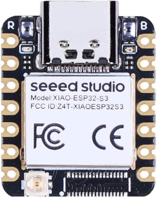Seeed Studio XIAO ESP32S3-2.4GHz Wi-Fi, BLE 5.0, Battery Charge Supported by seeedstudio