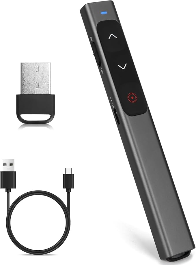 M Monoie Wireless Presenter, Laser Pointer Clicker by Unknown