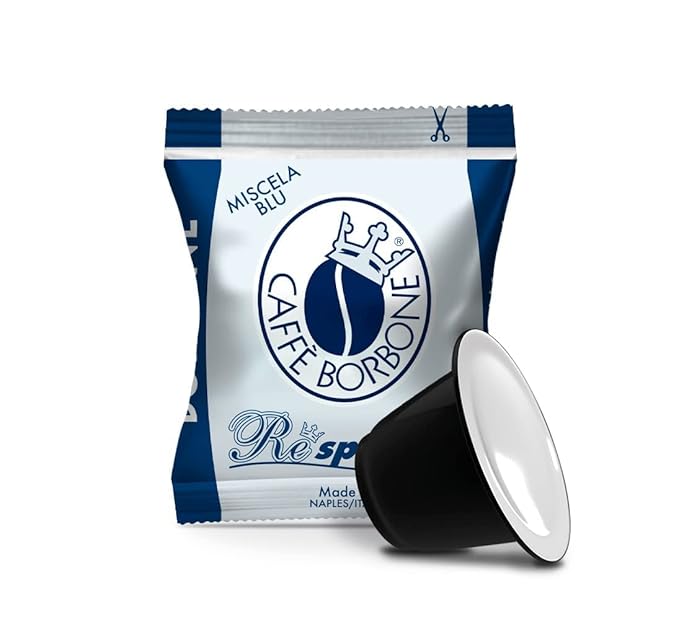Caffè Borbone Blue Blend Nespresso Compatible Espresso Coffee Pods by Caff%C3%A8BorboneAmerica