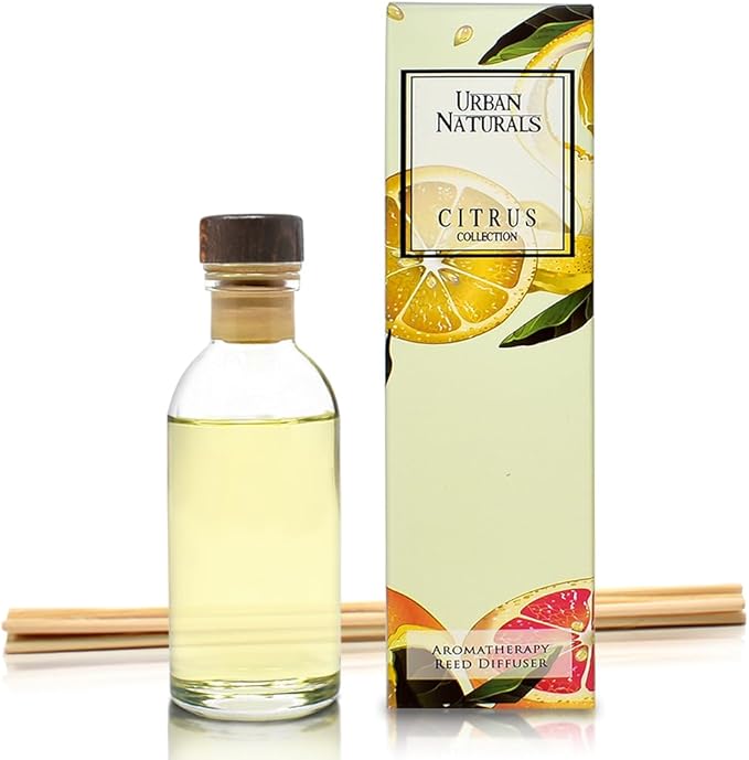 Urban Naturals Grapefruit Reed Diffuser Oil Set | - Image 2
