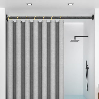60 pcs 1.5-Inch Inner Diameter Metal Drapery Rings Curtain Rings with Eyelets, Fits Up to 1 1/4-Inch Rod, Gold