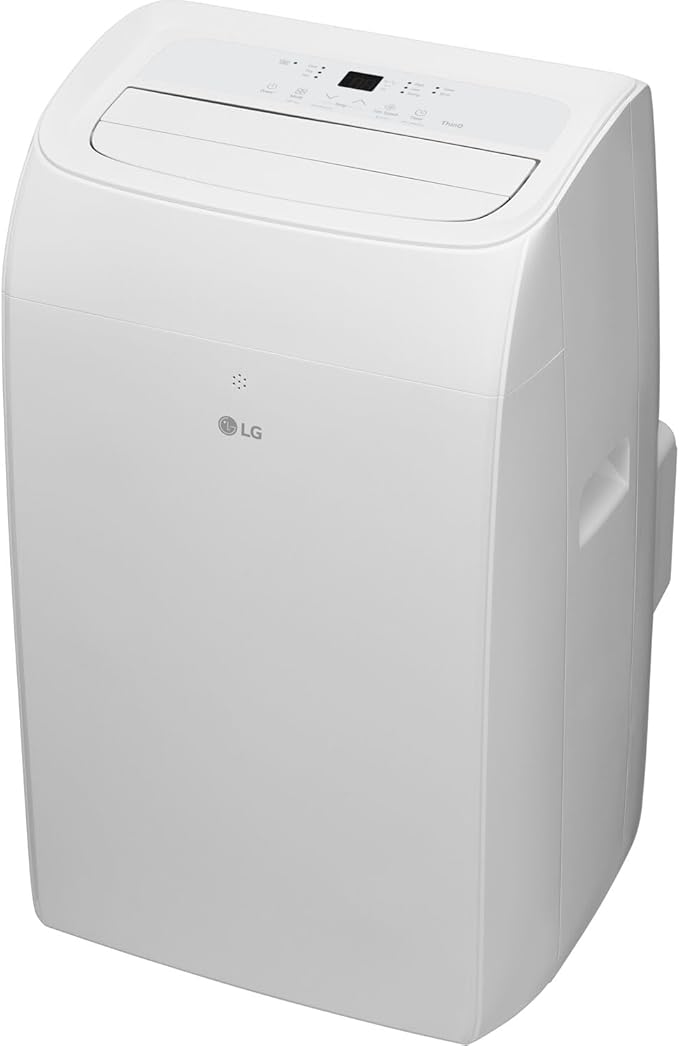 LG 8, 350 BTU / 12, 000 BTU Smart Portable Air Conditioner, Cools 350 Sq.Ft. by LGElectronics
