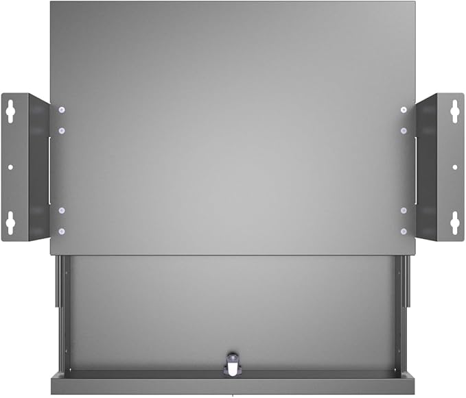 Under Desk Lockable Sliding Out Drawer - Image 4