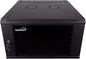 NavePoint 6U Server Cabinet Wall Mount Rack Enclosure Includes 2 Fans, Locking by NavePoint