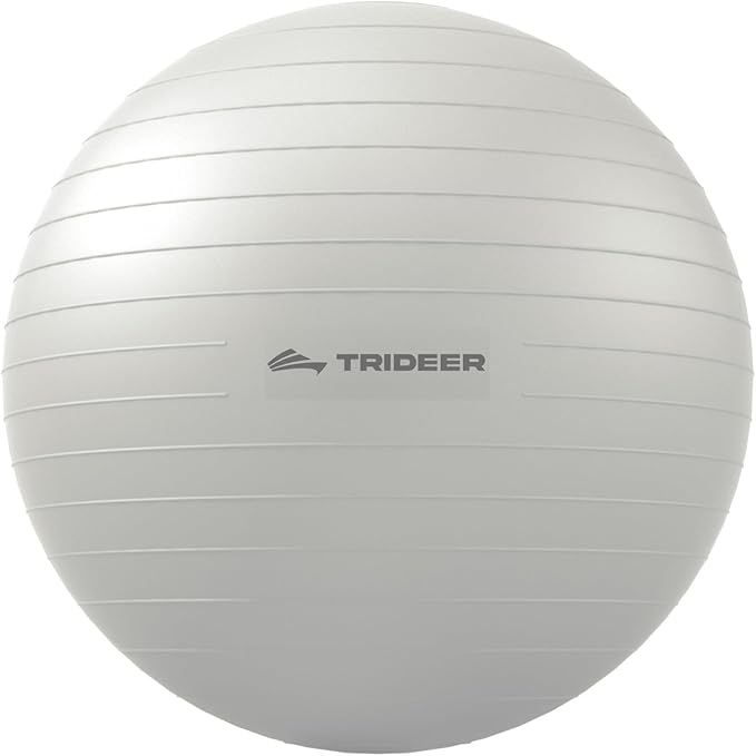 Trideer Exercise Ball for Yoga, Pilates & Fitness – Stability Ball Equipment by Trideer