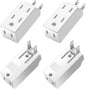 Multi Plug Outlet Extender, AC Flat Plug Adapter Outlet, Mini Indoor Wall Tap by Unknown