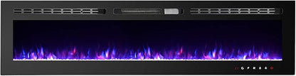 CharaVector 70 inch 750W/1500W Electric Fireplace Inserts by CHARAVECTOR
