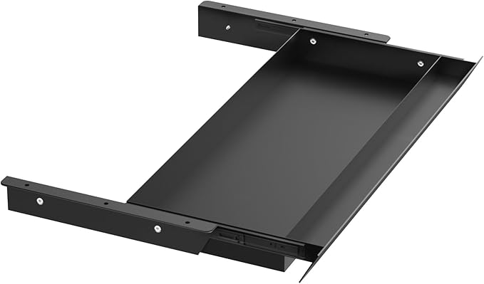 Large Under Desk Mounted Sliding Drawer by GAXOMO