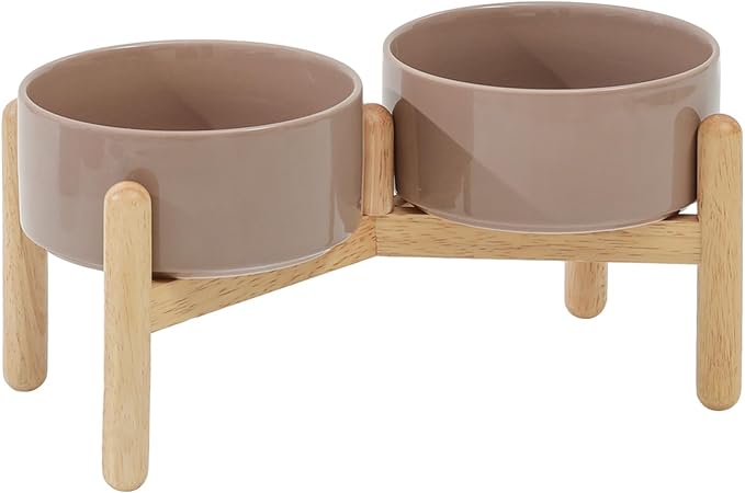 Ceramic 6.1inch Raised Dog Bowl by Havniva