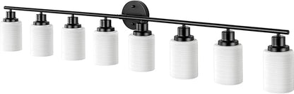 Guliaofo 8-Light Vanity Lights, Modern Vanity Lighting Fixture - Image 2
