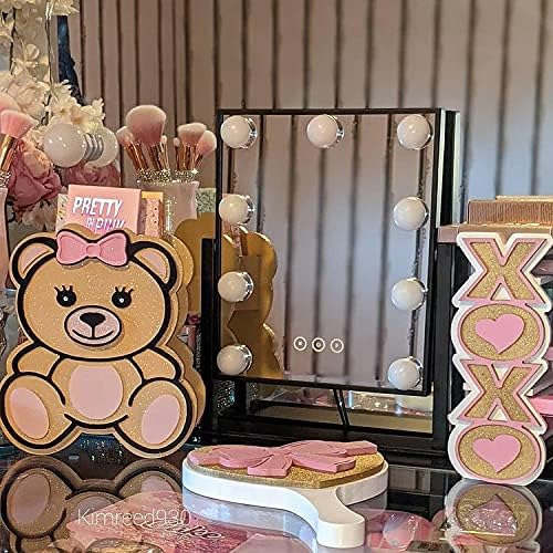 Vanity Mirror with Lights, Makeup Mirror with Lights with 9 Dimmable LED Bulbs - Image 8