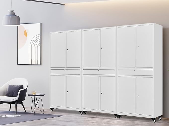 MIIIKO Metal Storage Cabinet - Image 6