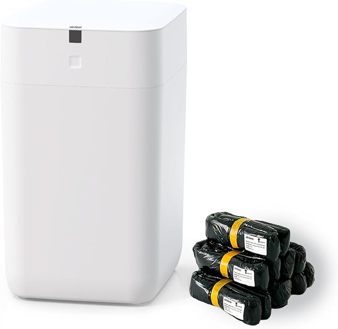 Airdeer Automatic Trash Can, 4 Gallon Self Sealing and Self-Changing Smart by airdeer