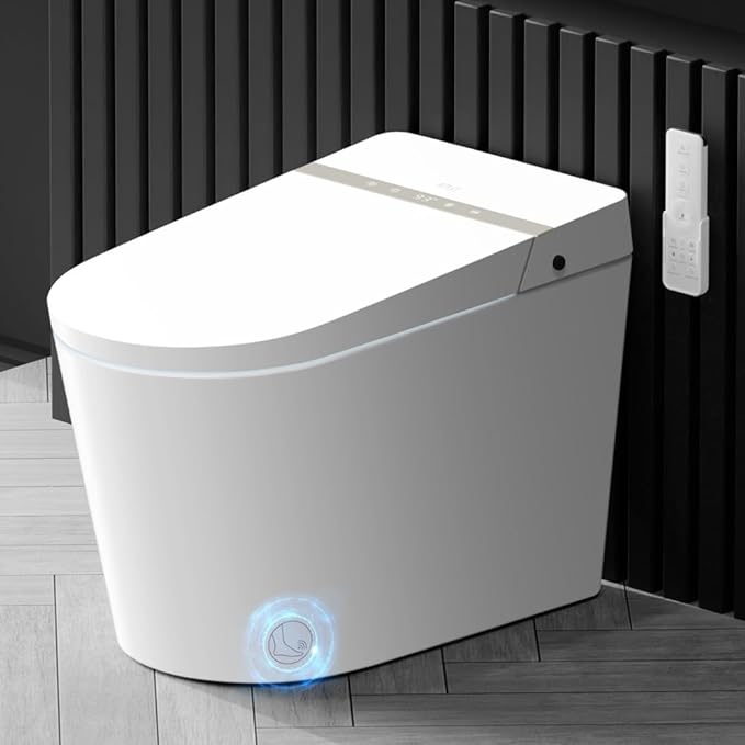 EPLO Smart Toilet Bidet, Auto Open/Close lid, Heated Seat, Dual Auto Flush by ProfessionalSmartToilet