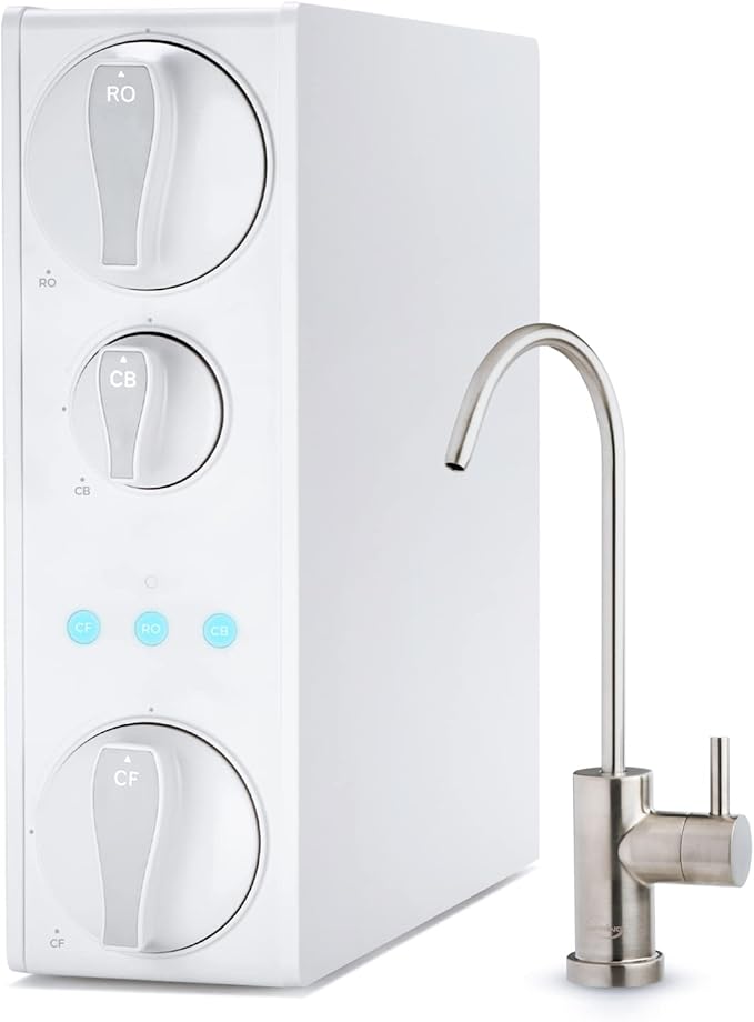 iSpring RO500-BN, NSF Certified Tankless RO Reverse Osmosis Water Filtration by iSpring