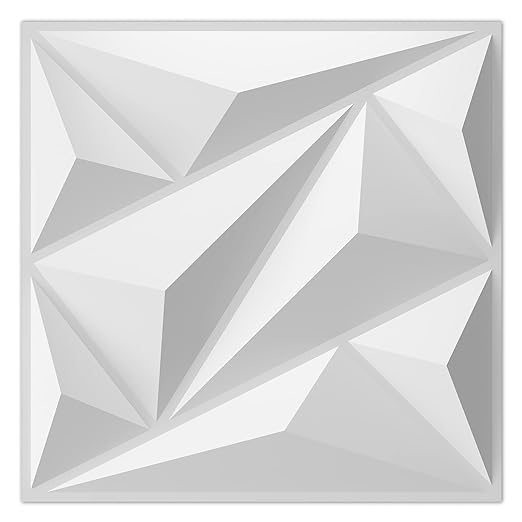 Art3dwallpanels 33 Pack 3D Wall Panel Diamond by Art3dwallpanels