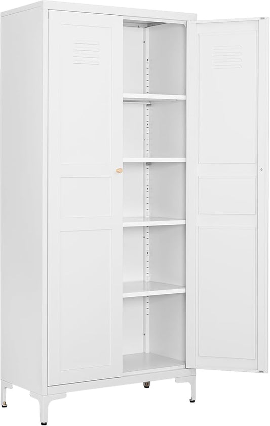 Metal Storage Cabinet-61” Tall Steel File Cabinets by Fesbos