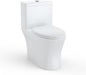 One Piece Toilet with ADA Height by Unknown