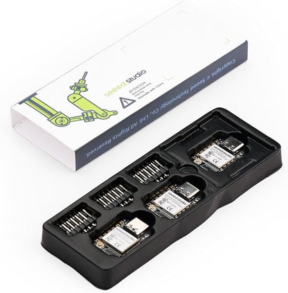 XIAO ESP32S3 3PCS Pack- 2.4GHz WiFi, BLE 5.0, 8MB PSRAM, 8MB Flash, Battery - Image 3