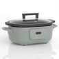 6 Quart Programmable Slow Cooker Removable Healthy Nonstick Pot by INDY+VAC