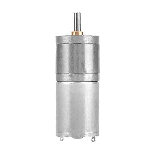25mm DC 12V 25GA-370 Low Speed Metal Gear Motor - Image 2