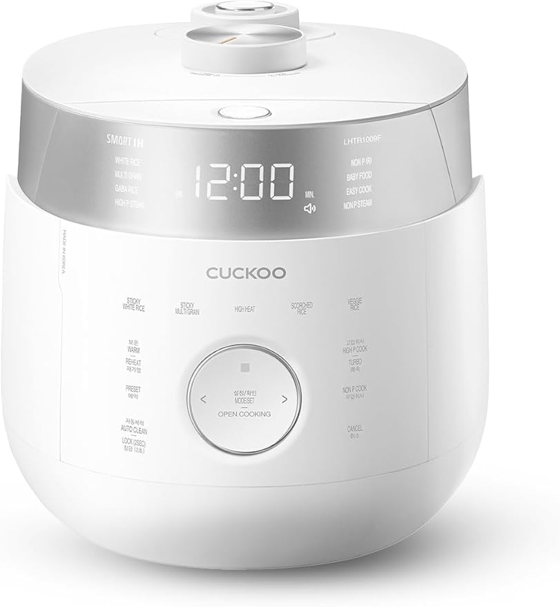 CUCKOO Twin Pressure Rice Cooker 10-Cup Uncooked / 20-Cup Cooked by CUCKOOElectronicsAmerica