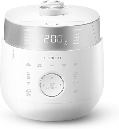 CUCKOO Twin Pressure Rice Cooker 10-Cup Uncooked / 20-Cup Cooked by CUCKOOElectronicsAmerica