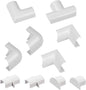 D-Line Medium Cable Raceway Accessory Pack, Join 1.18in x 0.59in Cord Cover by D-LineUSAinc