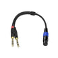 Jozzai 6.35mm Dual TRS to XLR Female Cable by Jozzai