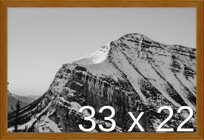Frame It Easy 33 x 22 Hazel Wood Frame by FrameItEasy