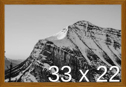 Frame It Easy 33 x 22 Hazel Wood Frame by FrameItEasy