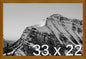 Frame It Easy 33 x 22 Hazel Wood Frame by FrameItEasy